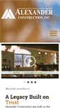 Mobile Screenshot of builtbyalexander.com